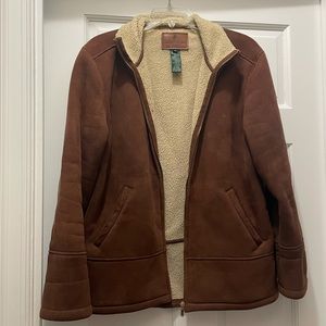 BROWN LAUREN BY RALPH LAUREN JACKET